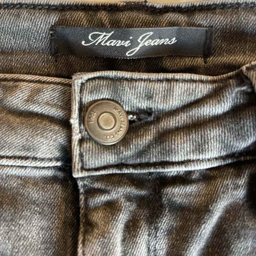MAVI Gray Jeans 29x27. Embroidered ankles. - Picture 8 of 9